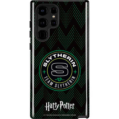 Wizarding Worlds Harry Potter Team Slytherin Galaxy S25 Ultra Impact Case
